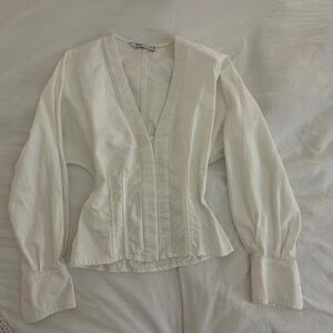 Elegant Cream Blouse